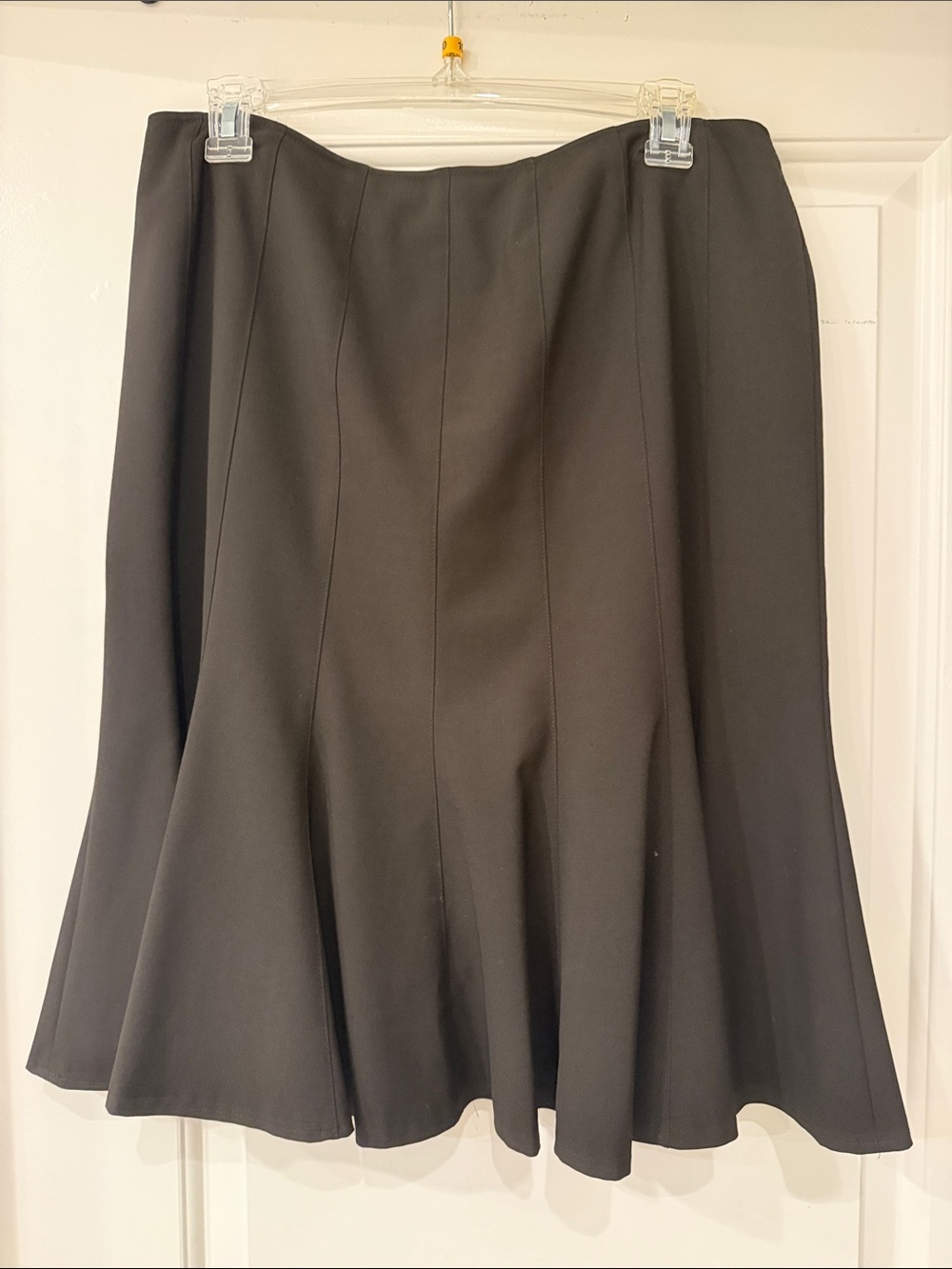 Alfani Black Circle Skater Skirt